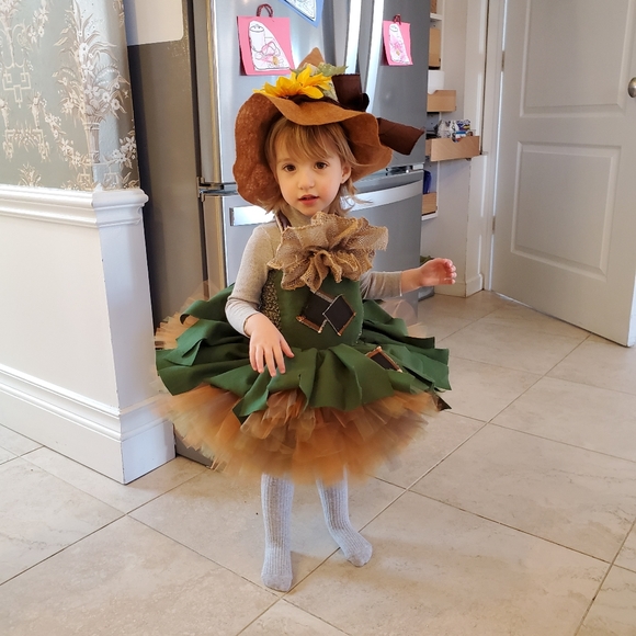 homemade Costumes Wizard Of Oz Scarecrow Costume Size 24 Months Poshmark